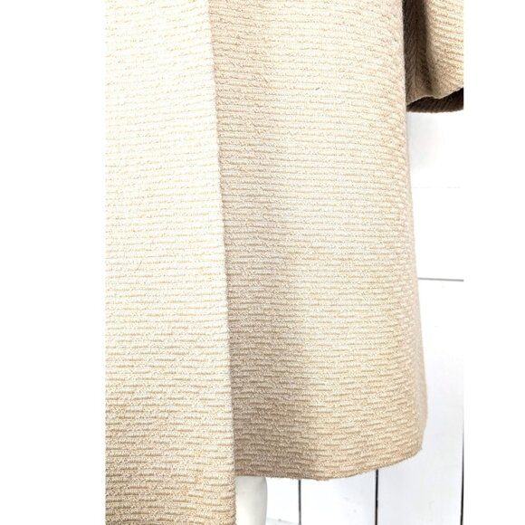 1960’s vintage wool boucle winter mink fur collar coat - Picture 5 of 6